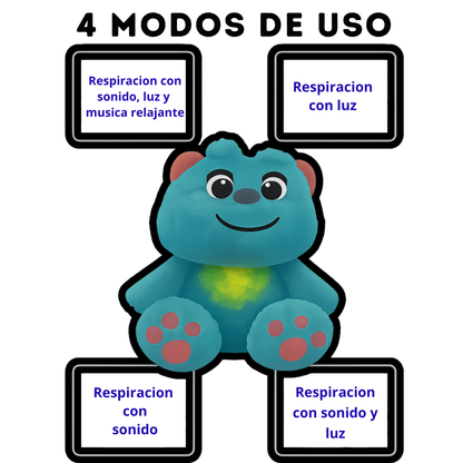 SleepBuddy™: Peluche que Respira Anti Ansiedad